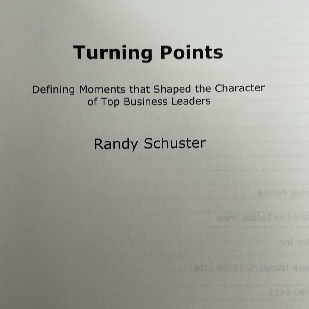 Turning Points by Randy Schuster - Picture 3 of 4